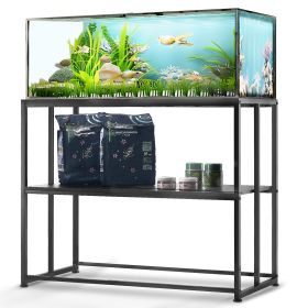 VEVOR Aquarium Stand, 40 Gallon Fish Tank Stand, 36.5 x 18.5 x 29.5 in Steel Turtle Tank Stand, 335 lbs Load Capacity, Reptile Tank Stand with Storage