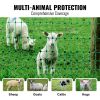 VEVOR Electric Fence Netting, 42" H x 164' L, PE Net Fencing with Posts & Double-Spiked Stakes, Utility Portable Mesh for Goats, Sheep, Lambs, Deer