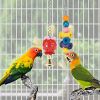 Bird Parakeet Toys; Swing Hanging Standing Chewing Toy Hammock Climbing Ladder Bird Cage Colorful Toys Suitable for Budgerigar; Parakeet; Conure; Cock